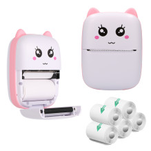 EPP-001 Pink Thermal Printer + 5 Rolls Self-Adhesive Thermal Paper Extralink Set EPP-001 Pink Thermal Printer + 5 Rolls Self-Adhesive Thermal Paper Extralink Set