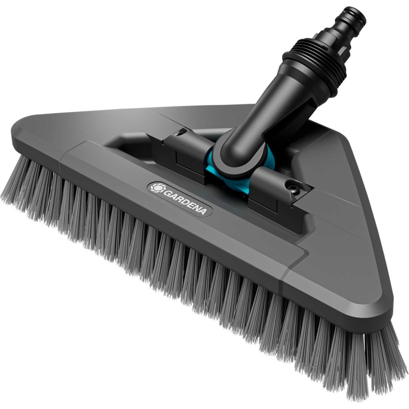 Gardena GARDENA Cleansystem“ rankenos šepetys, minkštas, lankstus, plovimo šepetys (pilkas, 360 s)