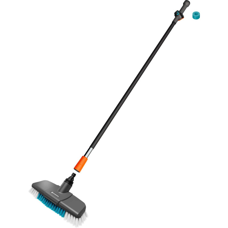 Gardena GARDENA „Cleansystem“ plovimo rinkinys, kietas, su M rankena, plovimo šepetys (pilkas)
