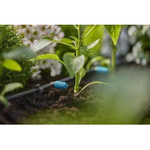 Gardena GARDENA Micro - Reguliuojamas lašelinės sistemos serijos lašintuvas 0-15 l / h (juoda / tu