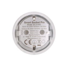 Extralink Smartlife Smart Socket SC Pro, Zigbee, Homekit, Tuya, 3680W Smart Plug