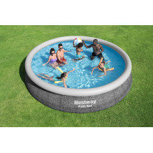 Bestway 57313 Fast Set 457x84 cm Pilka