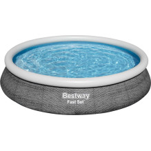 Bestway 57313 Fast Set 457x84 cm Grey