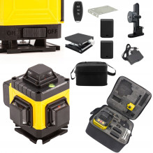 Extralink 4D Cross Line Laser Level Kit with Tripod