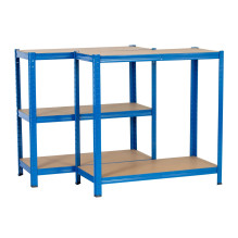 Extralink Metal Shelving Unit 180x90x40 Blue
