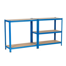 Extralink Metal Shelving Unit 180x90x40 Blue