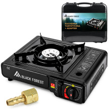 Extralink Portable Camping Stove, Gas Field Cooker 2-in-1 in a Case