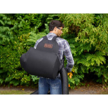 Black+Decker BLACK + DECKER 3-in-1 electric leaf blower BEBLV290-QS, leaf vacuum /