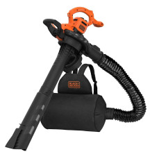 Black+Decker BLACK + DECKER 3-in-1 electric leaf blower BEBLV290-QS, leaf vacuum /