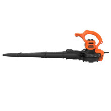 Black+Decker BLACK + DECKER 3-in-1 electric leaf blower BEBLV290-QS, leaf vacuum /