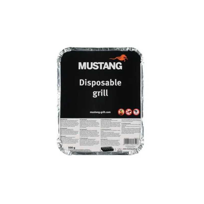 MUSTANG Vienkartinės kepsninės 27x22x5cm 500g