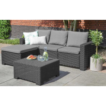 Keter California Chaise Loungue Grey Keter California Chaise Loungue Grey