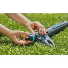 Gardena GARDENA square sprinkler AquaZoom M (grey / orange)