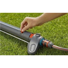 Gardena GARDENA square sprinkler AquaZoom M (grey / orange)