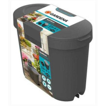 Gardena vandens bakelis „AquaBloom“ saulės drėkinimui (antracito / turkio spalvos) Gardena vandens bakelis „AquaBloom“ saulės drėkinimui (antracito / turkio spalvos)