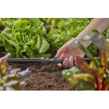 Gardena Micro-Drip-System Connector 13mm (1 / 2) (dark grey, 3 pieces, m Gardena Micro-Drip-System Connector 13mm (1 / 2) (dark grey, 3 pieces, m