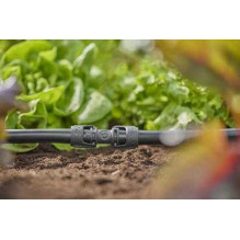 Gardena Micro-Drip-System Connector 13mm (1 / 2) (dark grey, 3 pieces, m Gardena Micro-Drip-System Connector 13mm (1 / 2) (dark grey, 3 pieces, m