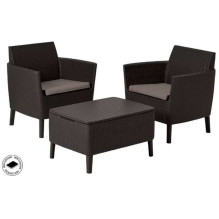 Keter Salemo Duo 2pcs. Brown