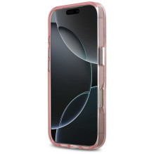 KARL LAGERFELD case for IPHONE 17 Pro Max compatible with MagSafe KLHMP17XHMKBCHOP (IML Choupette Head Logo) pink
