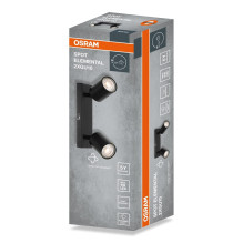 Osram directional spotlight, 2xGU10, black