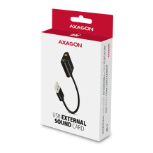 ADA-12 USB 2.0, Stereo Audio Mini-Adapter, 15 cm Kabellänge ADA-12 USB 2.0, Stereo Audio Mini-Adapter, 15 cm Kabellänge