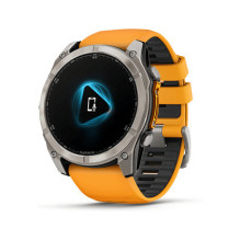 Garmin Fenix 8 Amoled Sapphire GPS 51mm - Graphit / Titanium Titan