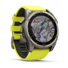 Garmin Fenix 8 Amoled Sapphire GPS 51mm - Yellow / Grey