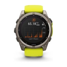 Garmin Fenix 8 Amoled Sapphire GPS 51mm - Yellow / Grey