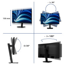PHILIPS 27B2N3200A 68.6cm IPS 27'' / 1920x1080 / DP / HDMI / VGA