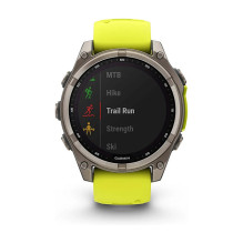 Garmin Fenix 8 Sapphire Solar yellow 47mm