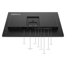 60,5 cm (23.8") 1920 x 1080 Pixel Lenovo 64D2GAT2EU 16:9 Full HD IPS 6 ms 120 Hz HDR DisplayPort HDMI USB-Hub Heigh