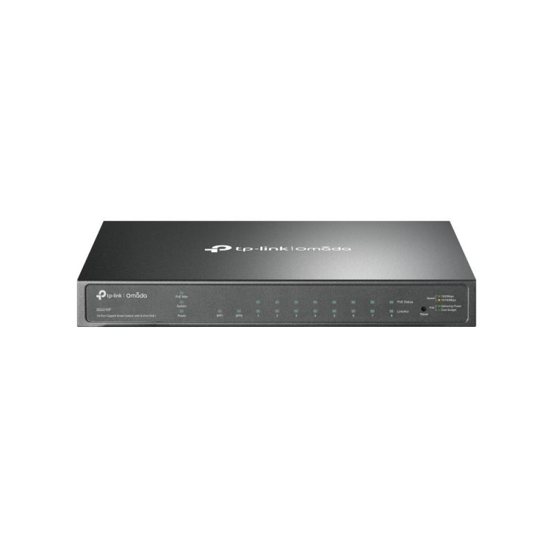 Jungiklis TP-LINK SG2210P 8xGBit / 2xSFP Tvarkomas PoE+ ( 53W )