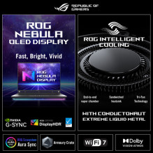 Nešiojamas žaidimų kompiuteris ASUS ROG Strix SCAR18 U9-290HX+ 64 2x2 5090 G835LXG-TQ378W W11H Nešiojamas žaidimų kompiuteris ASUS ROG Strix SCAR18 U9-290HX+ 64 2x2 5090 G835LXG-TQ378W W11H