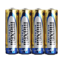 Maxell ARKALINE LR06 LR6 AA šarminės baterijos, 4-pack, 1.5V, folijos pakuotė