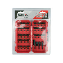 YATO Impact Screwdriver Bit Set, 68 Pieces, YT-78077 YATO Impact Screwdriver Bit Set, 68 Pieces, YT-78077
