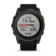 GARMIN Enduro 3 51mm Saulės Sapphire Išmanusis laikrodis anglies pilkos spalvos DLC Titanium GARMIN Enduro 3 51mm Saulės Sapphire Išmanusis laikrodis anglies pilkos spalvos DLC Titanium