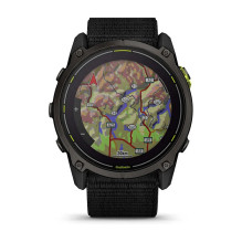 GARMIN Enduro 3 51mm Saulės Sapphire Išmanusis laikrodis anglies pilkos spalvos DLC Titanium GARMIN Enduro 3 51mm Saulės Sapphire Išmanusis laikrodis anglies pilkos spalvos DLC Titanium