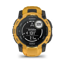 Garmin Instinct 3 SOLAR“ – 50 mm – saulės spindulio / pilka