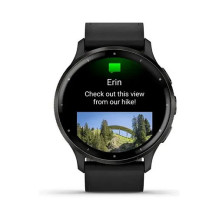 Garmin „Venu 3“ – 45 mm – skalūno spalvos nerūdijantis plienas / juodas Case Garmin „Venu 3“ – 45 mm – skalūno spalvos nerūdijantis plienas / juodas Case