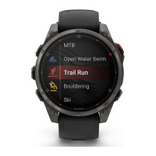 Garmin fenix 8 PRO - 47mm AMOLED Sapphire Anglies pilka