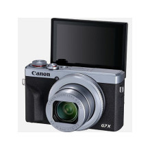 Canon PowerShot“ G7 „X Mark III“ – skaitmeninis fotoaparatas – sidabrinis