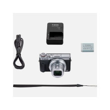 Canon PowerShot“ G7 „X Mark III“ – skaitmeninis fotoaparatas – sidabrinis