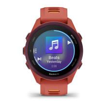 Garmin Forerunner 170 Music Sports Watch Red Pink, 42mm, 010-03920-13, SmartWatch