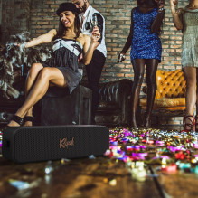 Klipsch Detroit Stereo nešiojama kolonėlė, juoda, 30 W Klipsch Detroit Stereo nešiojama kolonėlė, juoda, 30 W