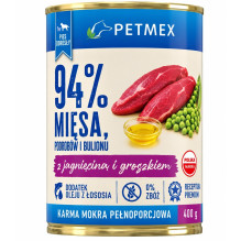 PETMEX with lamb and peas -...