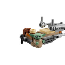 LEGO STAR WARS 75436 Mandaloriečių ir Grogu greitaeigis motociklas