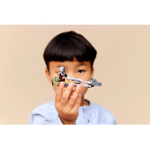LEGO STAR WARS 75436 Mandaloriečių ir Grogu greitaeigis motociklas