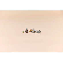 LEGO STAR WARS 75436 Mandaloriečių ir Grogu greitaeigis motociklas
