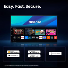 Hisense 50E7S PRO 127 cm (50") 4K Ultra HD Smart TV Wi-Fi Black 350 cd / m²