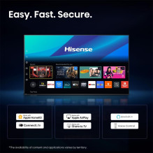 Hisense 55A6S 139.7 cm (55") 4K Ultra HD Smart TV Wi-Fi Black